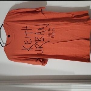 🐻   Keith Urban T-shirt From Light The Fuse Tour Size L